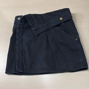 Jacquemus fun Jean fold over skirt